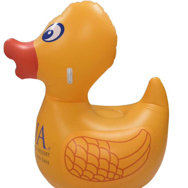 Hot Sales Floating Water Inflatable Model Promotion Inflatable Big Yellow Rubber Inflatable Duck Float For Pool