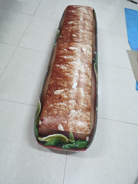 Hot Sale High Quality Large Party inflatable hamburger Shape Plastic Safety Inflatable Pool Float