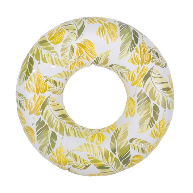 Customized Summer PVC Pool Floatie Flower Swimming Rings Inflatable Tube Pool Ring for Adult Kids Pool Float