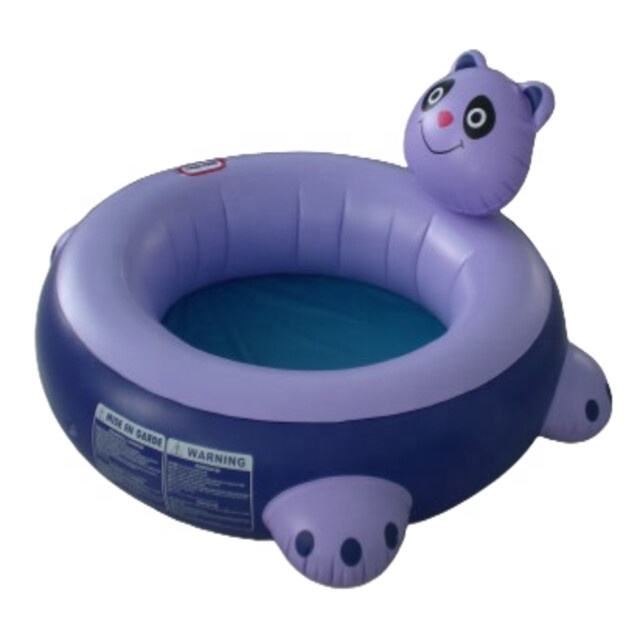 Party Toys PVC Inflatable Pool Green hippo Baby Indoor Outdoor Playground swimming Spa pool for kid children