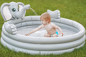 Hot Sales Inflatable Cartoon Elephant Nose Water Spray Pool Outdoor Kids Swimming Pool Water Game Pool Squirt Toys