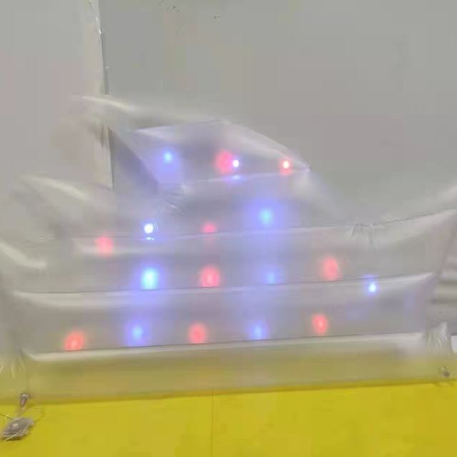 Adult Drift Bed Water Inflatable Float With Led Lights Inflatable Swimming Pool Float With Handles
