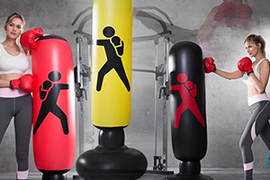 Custom Made Pvc Adult Kids Taekwondo Inflatable Punching Tower Bop Bag