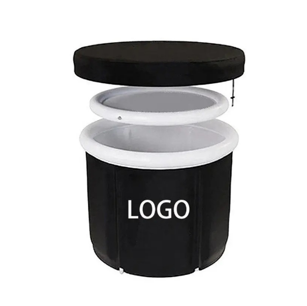 Portable Ice Bath Tub for Athletes and Inflatable Ice Plunge Tub for Ice Baths at Home or Outdoor 