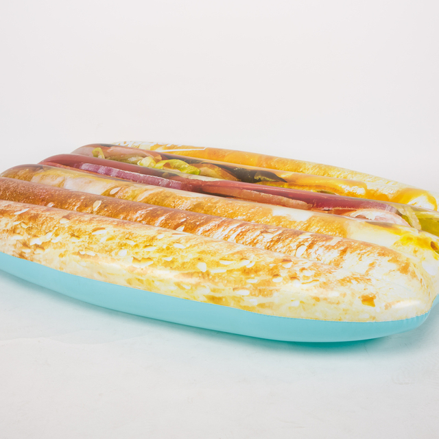Inflatable Burger Floating Lounge