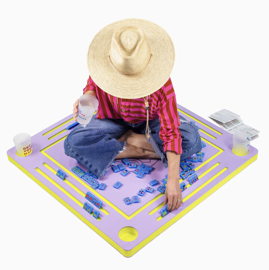 Floating Mahjong Table for Water Game