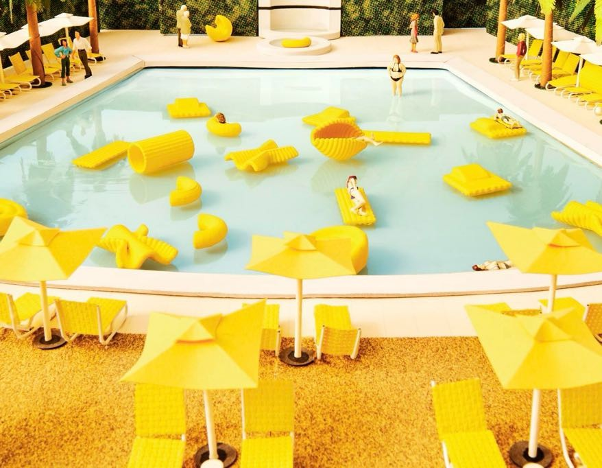 Pasta-Shaped Pool Floats for The Standard Hotel