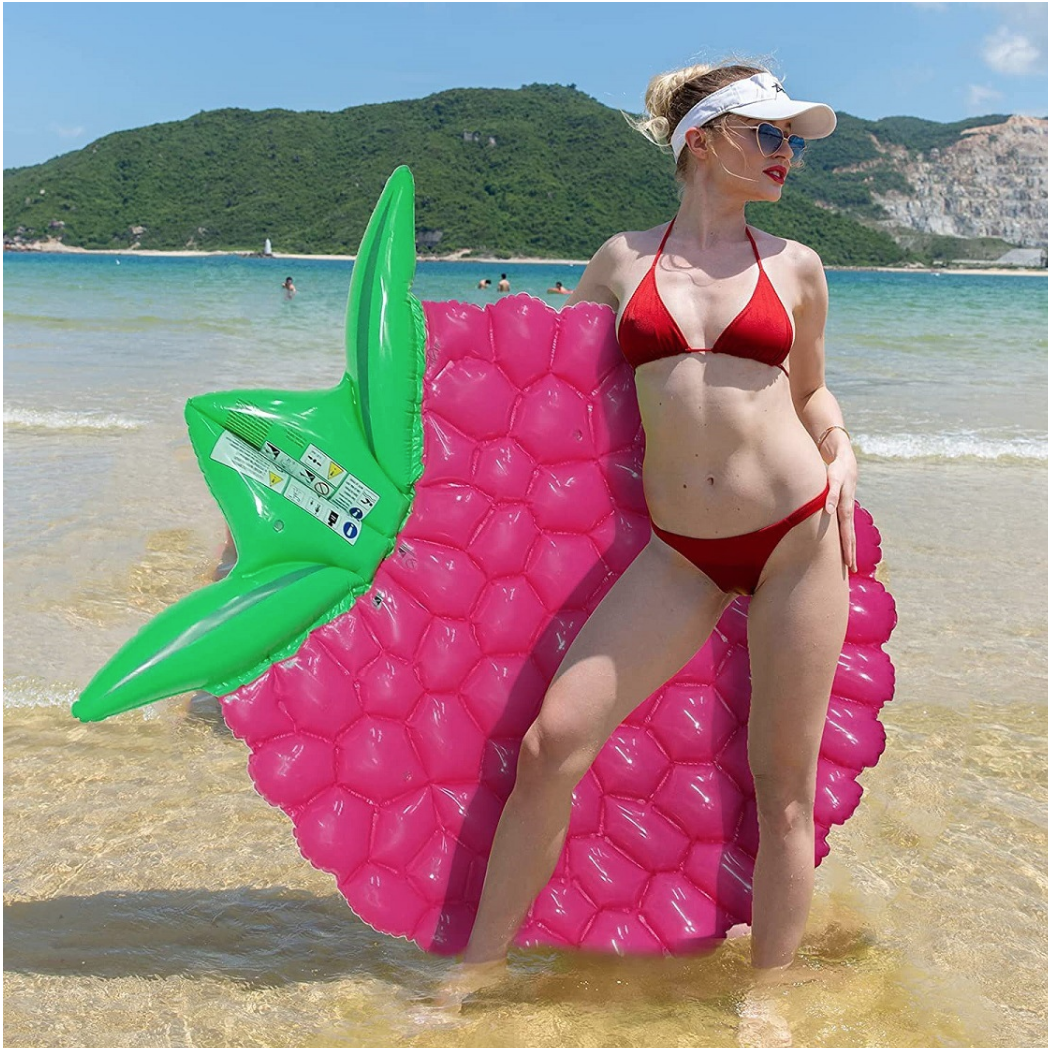 Inflatable StrawBerry Pool Float