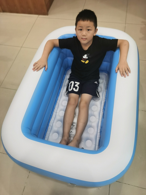 Inflatable Baby Swimming Pool Ball Durable Family KiddIe Pool for Garden, Outdoor, Kids, Backyard