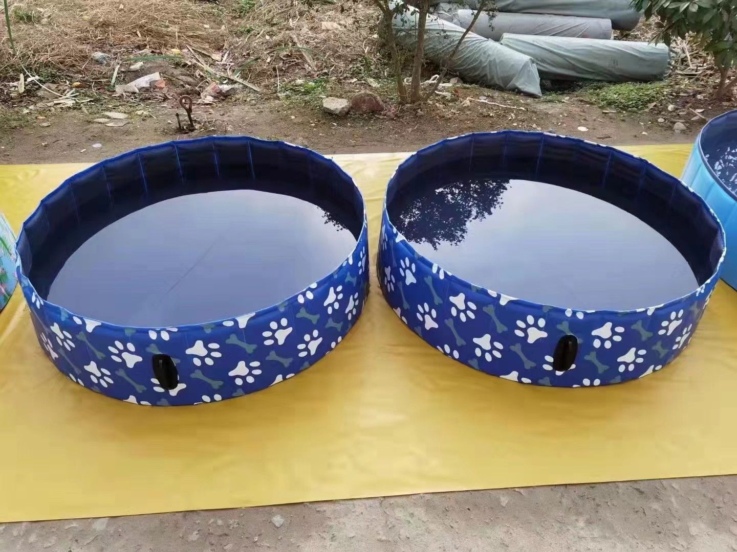 The Fine Quality China Floating Swimming Pool Inflatable Backyard Collapsible Pet Pool