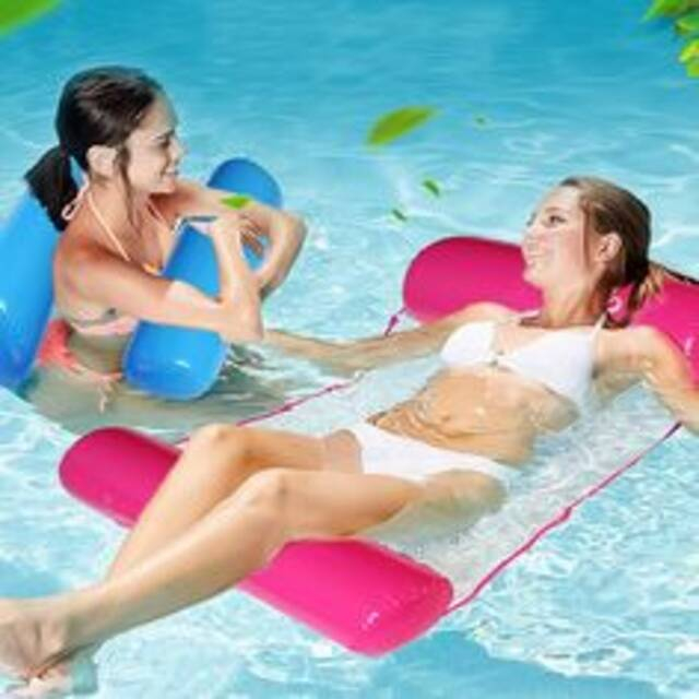 Cheapest Wholesale 4-in-1 Pool Hammock Inflatable Pool Chair Float Water Hammock